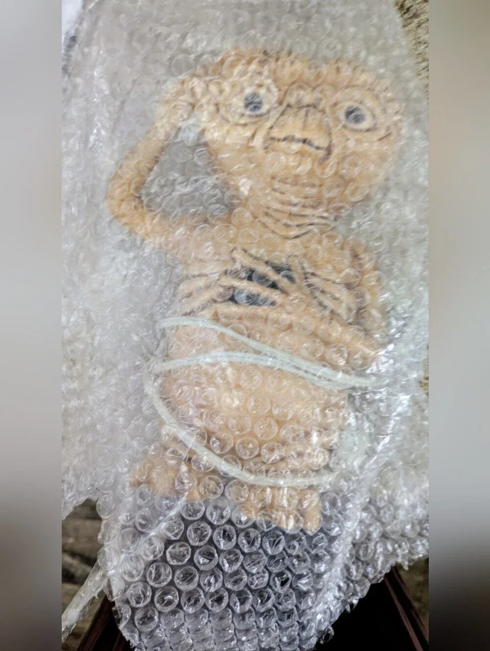 Vintage E.T. Ceramic Luminary Luminary Light-Up Figure – Handmade Pottery 1983